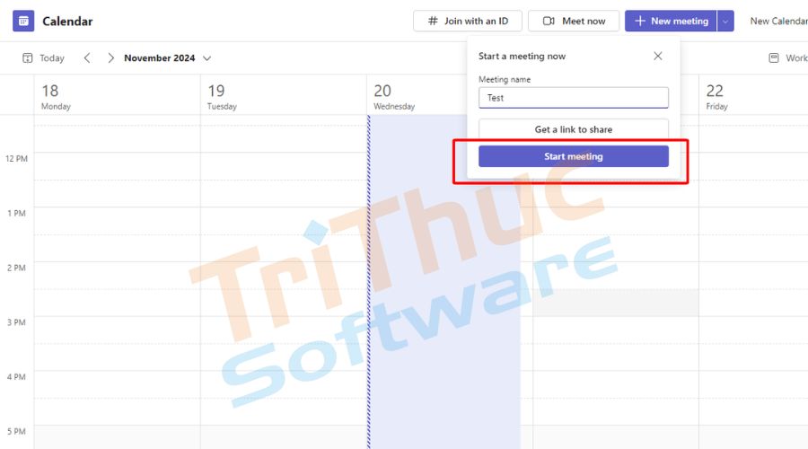 Cách Tạo Cuộc Họp Trên Microsoft Team Chi Tiết