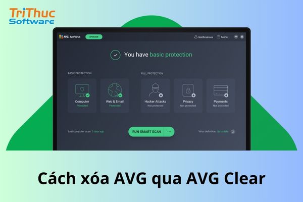 cách xóa phần mềm diệt virus avg
