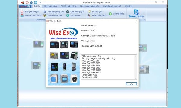 Hướng Dẫn Sử Dụng Phần Mềm Chấm Công Wise Eye Hiệu Quả