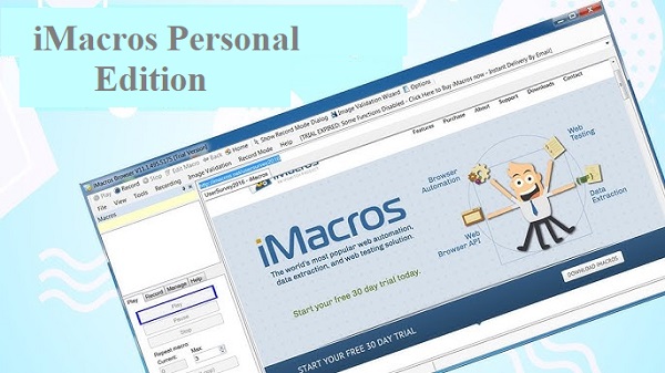 iMacros Personal Edition iMacros Personal Edition