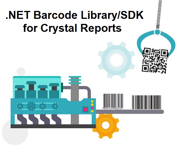 .NET Barcode Library/SDK for Crystal Reports