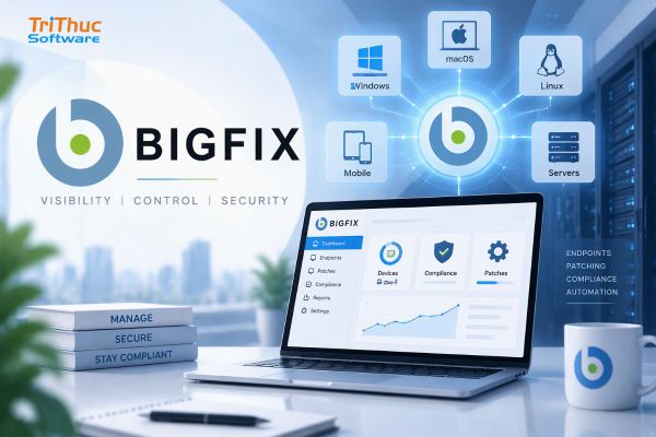 Phần mềm BigFix là gì? Tính năng và báo giá bản quyền 2026