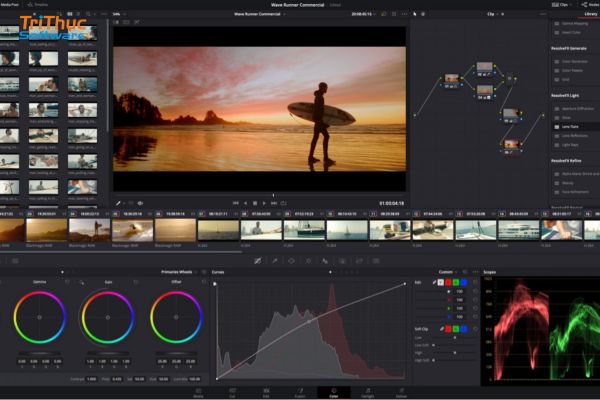 Phần mềm DaVinci Resolve là gì? Tải và mua công cụ chỉnh sửa video chuyên nghiệp