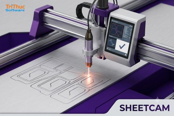 Phần mềm SheetCam: Cách cài đặt và mua bản quyền 2026