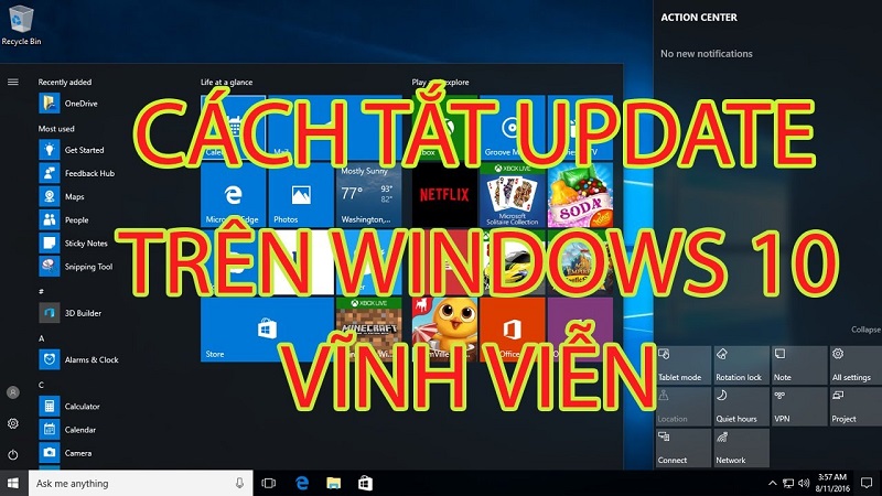 Top 6 Phần Mềm Tắt Update Win 10 Dễ Dàng