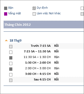 Hướng dẫn chia sẻ lịch trong outlook