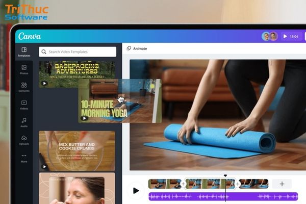 Các công cụ chỉnh sửa video trong Canva: cắt, lọc, âm lượng và hiệu ứng