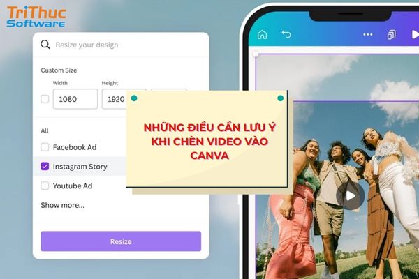 Những lưu ý quan trọng về định dạng, dung lượng và bản quyền khi chèn video vào Canva