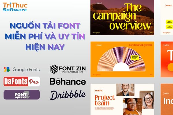 Các nguồn tải font chữ miễn phí trên Canva