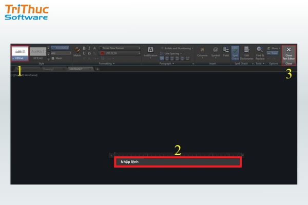 Sử dụng lệnh TEXT và MTEXT để viết chữ AutoCAD