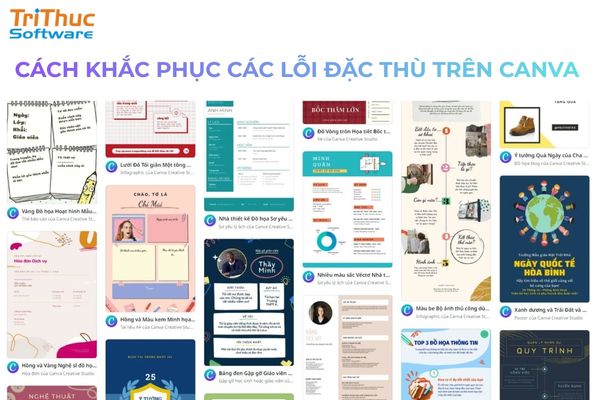 Khắc phục các lỗi Canva phổ biến