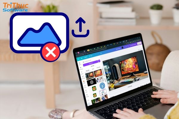 Canva bị lỗi khi tải xuống file thiết kế