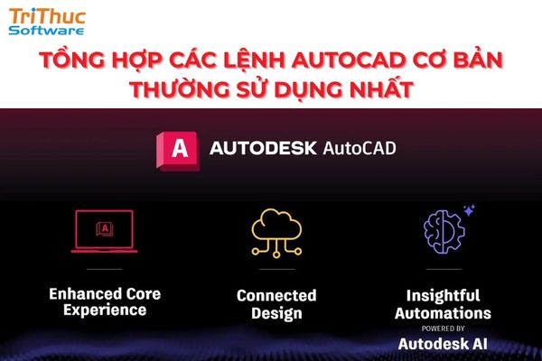 Các lệnh AUTOCAD cơ bản nhất