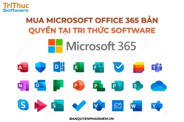 Lợi ích khi mua Microsoft Office 365 bản quyền tại Tri Thức Software