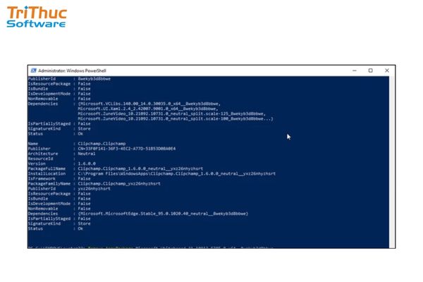 Sử dụng PowerShell để xóa bỏ phần mềm