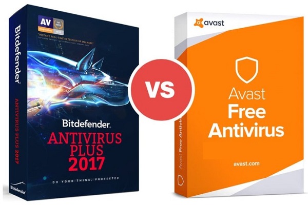 So sánh Bitdefender và Avast về tính năng